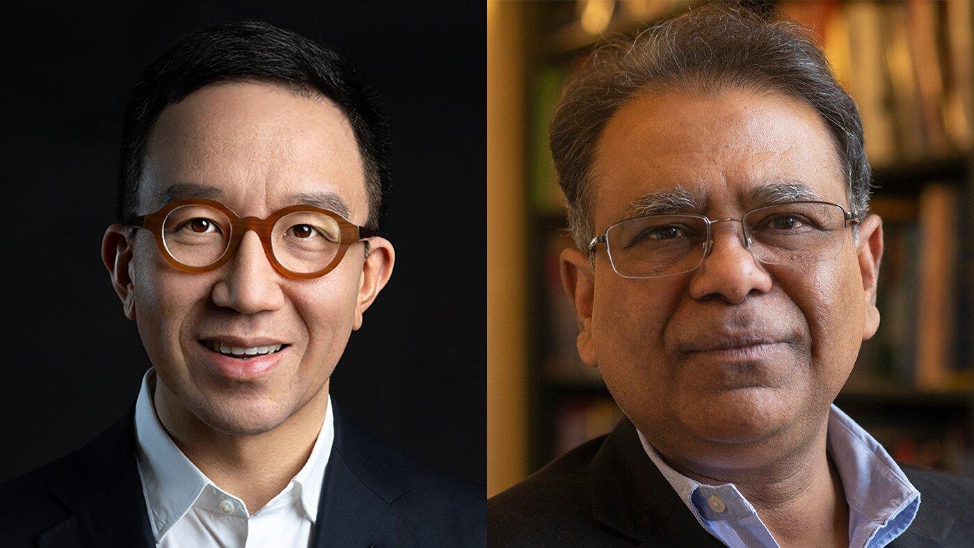 Portraits of Gabriel Leung and Arup K. Chakraborty. 