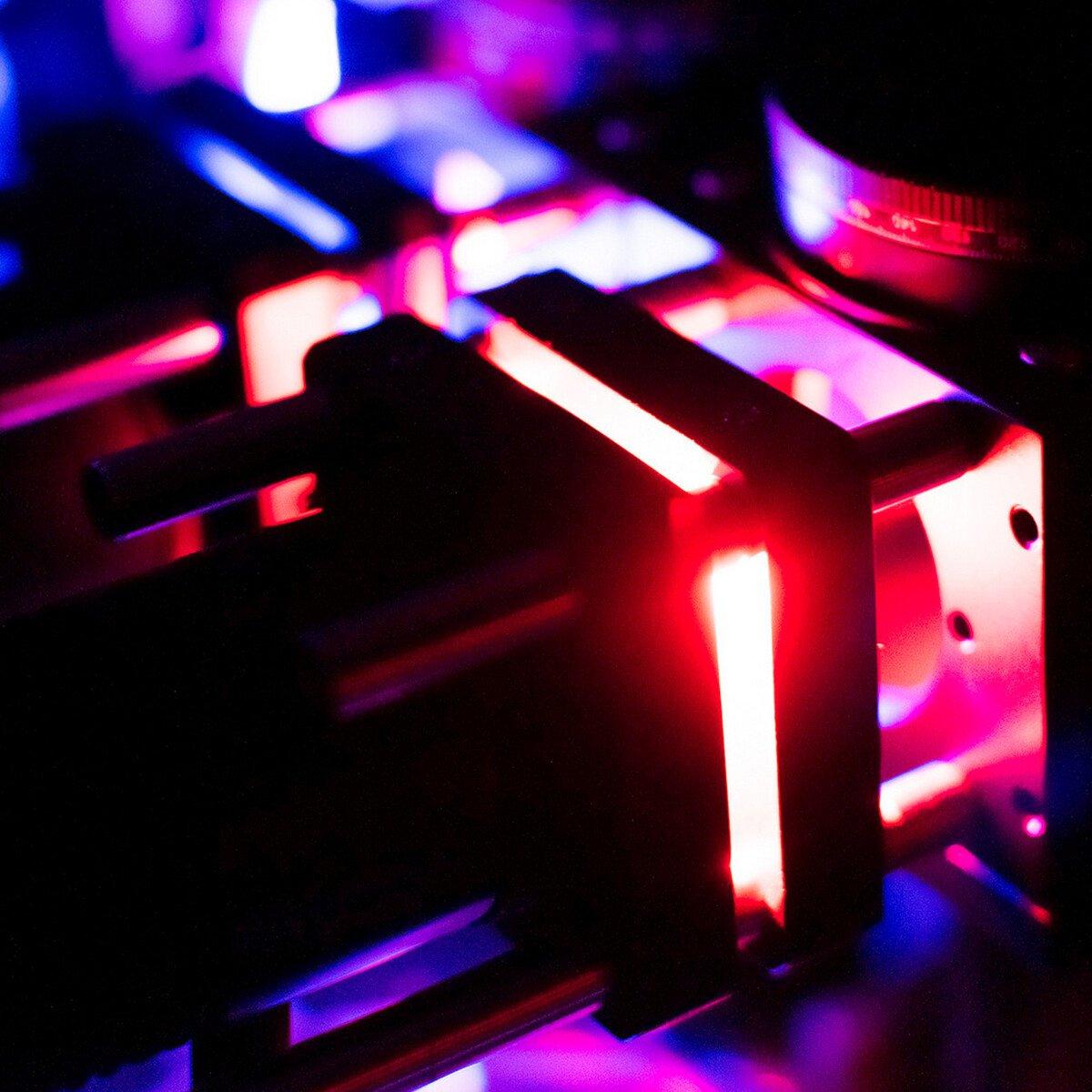 Close-up image of a light-emitting diode 
