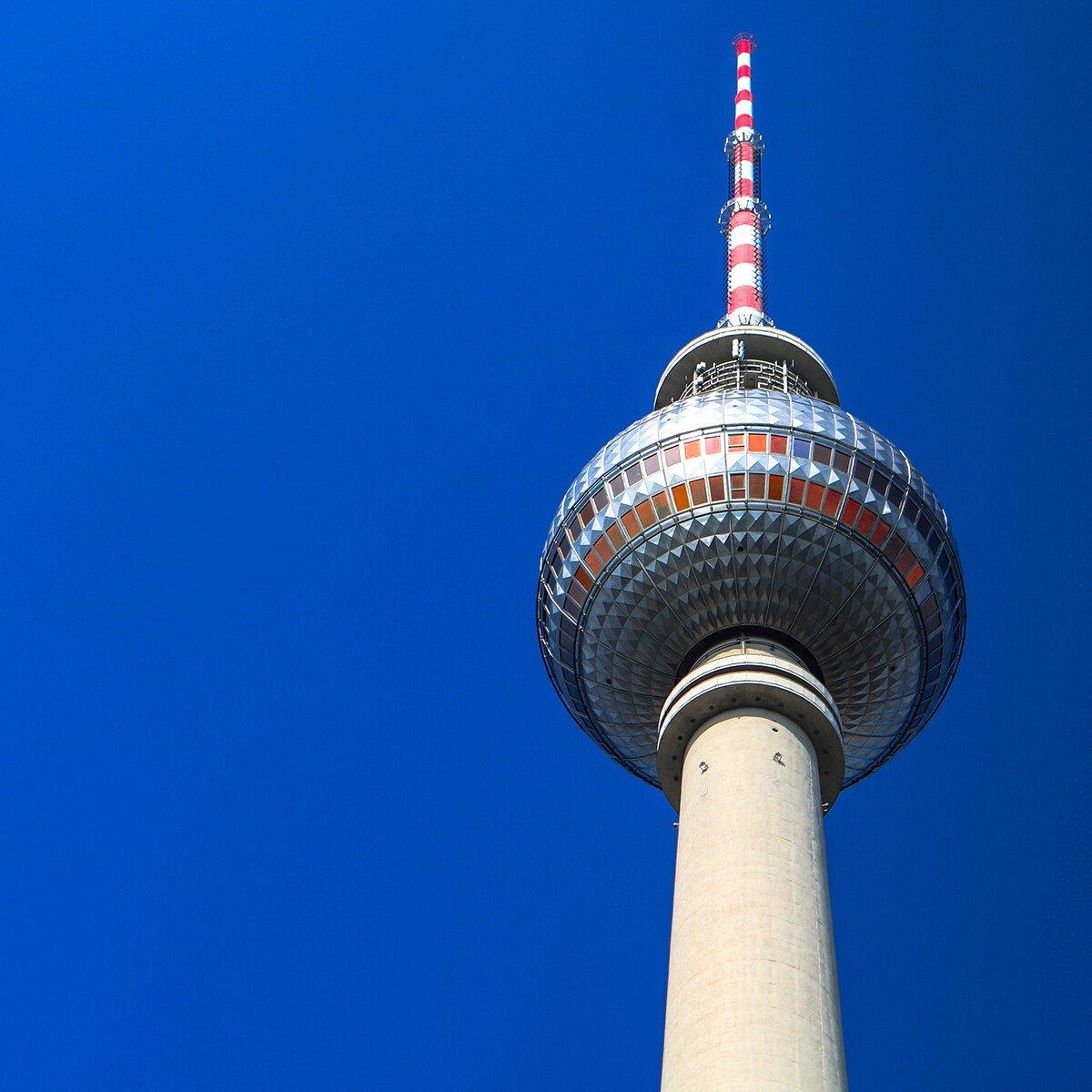 The Fernsehturm, Alexanderplatz, Berlin